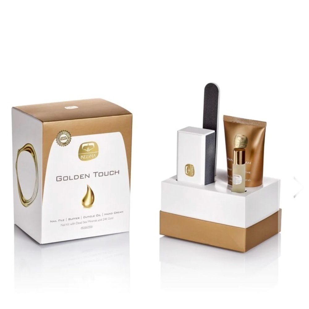 KEDMA GOLDEN TOUCH NAIL KIT